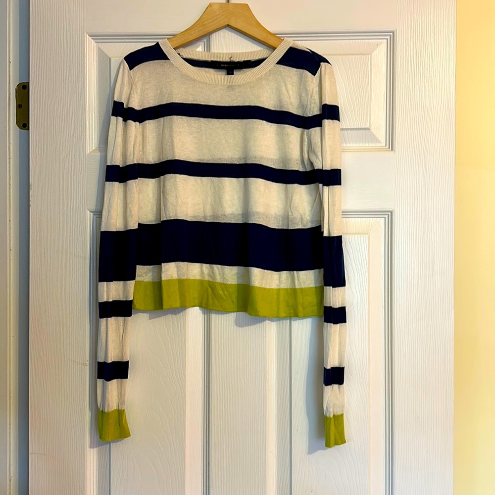 BCBG cropped sweater